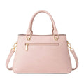 Rovaa Blush Grace Pattern Shoulder Bag with Elegant Gold Detail